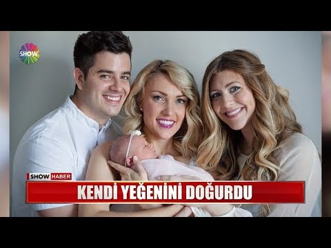 Kendi yeğenini doğurdu