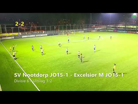 20220323 SV Nootdorp Doelpunten Bovenbouw Selectie teams Woensdag 23 maart 2022