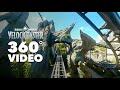 360 Video: Jurassic World VelociCoaster | Islands of Adventure