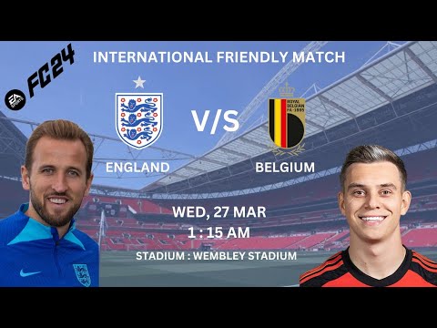 HIGHLIGHTS | INTERNATIONAL FRIENDLY MATCH | ENGLAND 🏴󠁧󠁢󠁥󠁮󠁧󠁿 V/S BELGIUM 🇧🇪 |