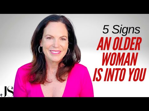5 signs an Older Woman is into you!
