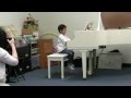 Aidan S First Piano Performance