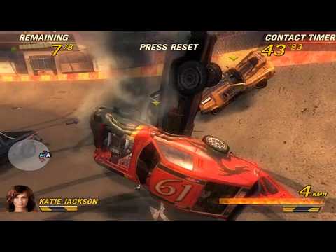 FlatOut 2 - Gameplay | Single Derby