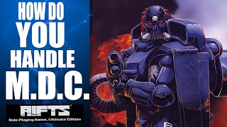 Mega Damage Capacity (MDC)  Explained In Rifts RPG