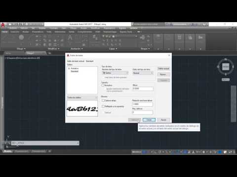 Instalar tipografia en autocad