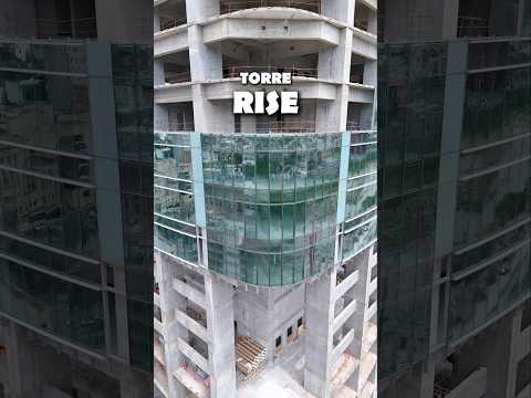 Torre Rise en construcción, septiembre 2025, en Monterrey 🔥#monterrey #nuevoleon #mexico #torrerise