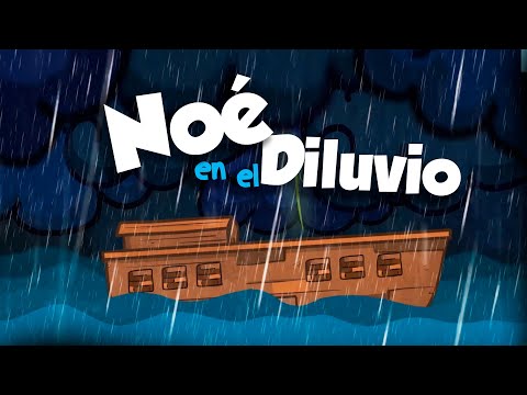 Noé en el Diluvio ⛈️🌈 | Historia de la Biblia | Mi primera biblia | 05