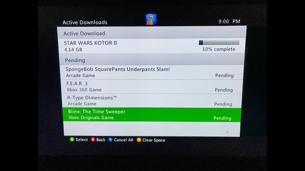 Me wasting my time and yours... on the Xbox 360.