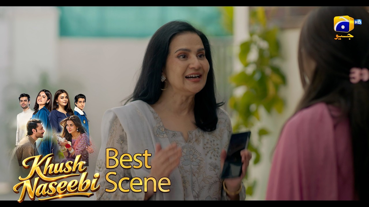 Khush Naseebi Episode 28 | 𝐁𝐞𝐬𝐭 𝐒𝐜𝐞𝐧𝐞 𝟎𝟒 | Tuba Anwar - Osama Tahir | Har Pal Geo
