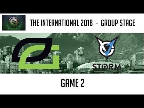 OpTic Gaming vs VGj.Storm (Game 2) | The International 2018: Group Stage