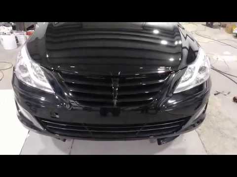 2012-2014 Hyundai Genesis sedan front bumper install