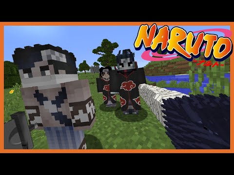 UNBELIEVABLE! Gingershadow MASTERING Particle Style Jutsu in Minecraft Naruto Mod!