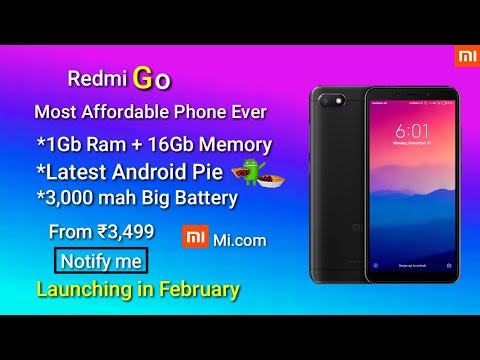 Redmi Go Full Specifications & launch date in India | Redmi Go Features & price in India Video