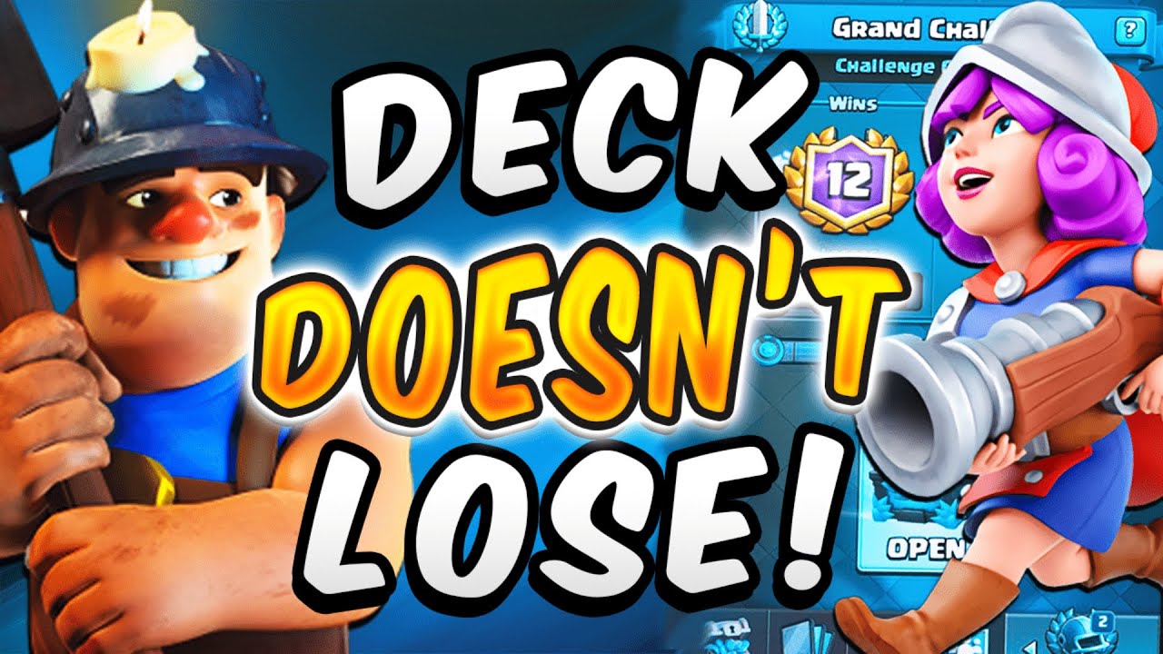 1 Clash Royale Pro Reveals his 4 BEST Decks! 