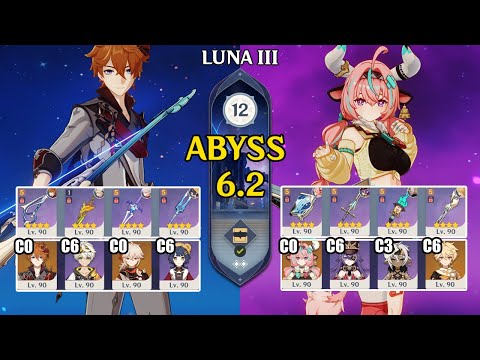 C0 Childe International & C0 Varesa Overload - F2P Build | Spiral Abyss 6.2 | Genshin Impact 【原神】