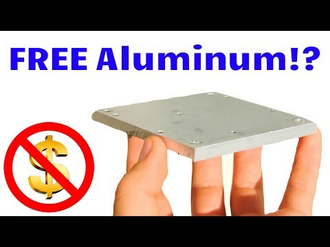 Where to Find THICK Aluminum Plate for FREE! (for DIY projects or scrapping)