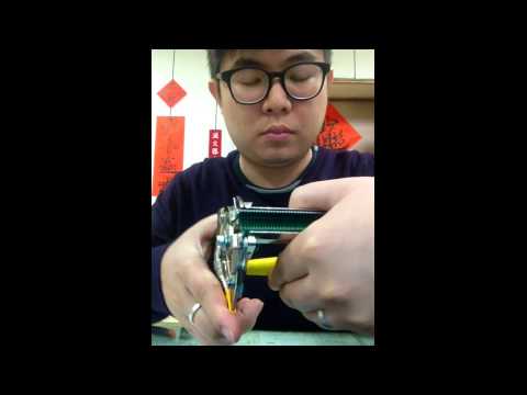 ALBA KCT-HC121 HOG RING PLIER WITH ROTATING FUNCTION