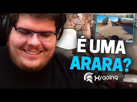 CASIMIRO REAGE: SUSTOS DE MOTO (EP. 152) RAMPOU IGUAL NO GTA? - XRACING | Cortes do Casimito