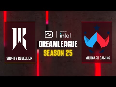 Dota2 - Shopify Rebellion vs Wildcard Gaming - DreamLeague Season 25 - NA - Closed Qualifier