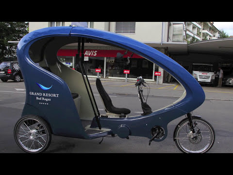 Rikschataxi Vollverklebung