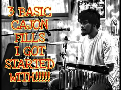 BASIC CAJON FILLS TO GET YOU STARTED