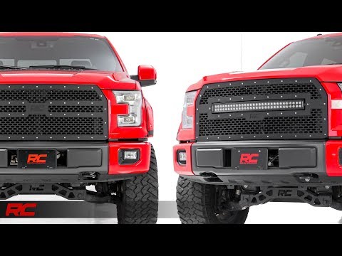 2015-2017 Ford F-150 Mesh Grille Kit by Rough Country