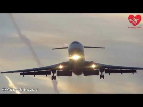 Slovak Government Tu-154M [OM-BYO] Landing @ Germany, Berlin Tegel 25.02.2014