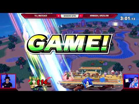 VS Weekly 12/5/19 - Winners Qtrs - TG | MuteAce (Palutena) vs Armada | Ur2Slow (Sonic) - SSBU