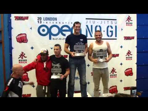 IBJJF London No-Gi Open 2013 - Team Awards - Roger Gracie