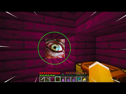 DON'T STAND NEAR WINDOWS IN THE CURSED DIMENSION IN MINECRAFT!!!