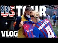 CROSSBAR CHALLENGE AND FINAL MATCHDAY OF  ??✈️ US TOUR 2021 | FC BARCELONA VLOG
