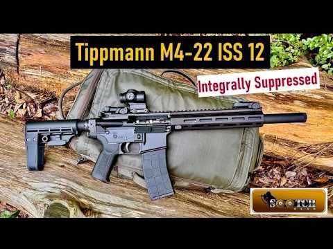 Integrally Suppressed Tippmann M4-22 Elite Bug Out ISS Pistol Review