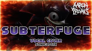SUBTERFUGE (Revised/Vocal Cover) || FNF SONIC LEGACY || @aaronprevails