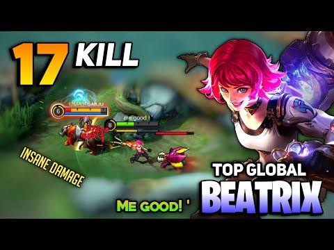 Beatrix Gold Lane Deadly Sniper One Hit Delete [ Top Global Beatrix ] By Me Good !` - Mobile Legends
