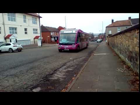 Go North East 675/NK16 BXS at North Shields (18/11/18)
