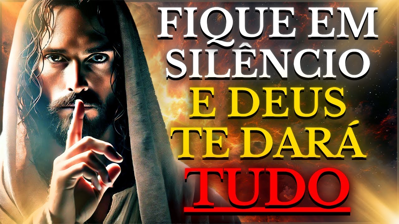 FIQUE EM SILÊNCIO E CONFIE EM DEUS: ELE ESTÁ MOLDANDO SEU DESTINO AGORA MESMO, DEUS TE DARÁ TUDO