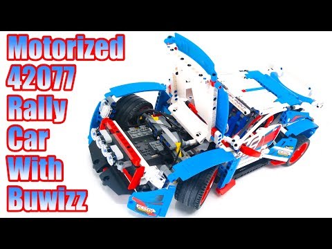Instructions for motorization of Lego Technic 42077 - Rally Car