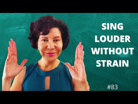 Sing Louder Without Strain - CARRYING POWER WITHOUT PUSHING!