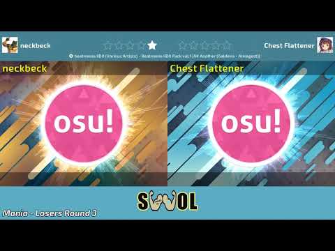 [SWOL] Second Winter osu! LAN 4k Mania Loser's Finals: neckbeck vs. Chest Flattener