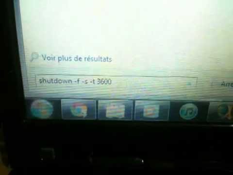 comment regler l'ordinateur pour s'eteindre