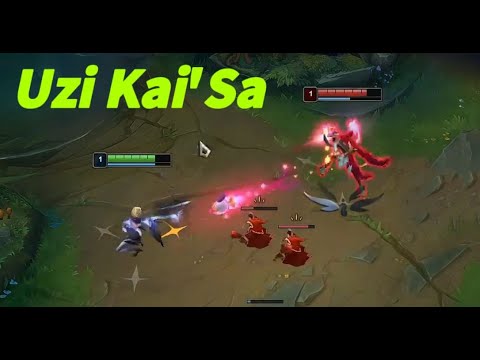 UZI KAI'SA VS JINX , HIS KAI'SA IS SO CLEAN!