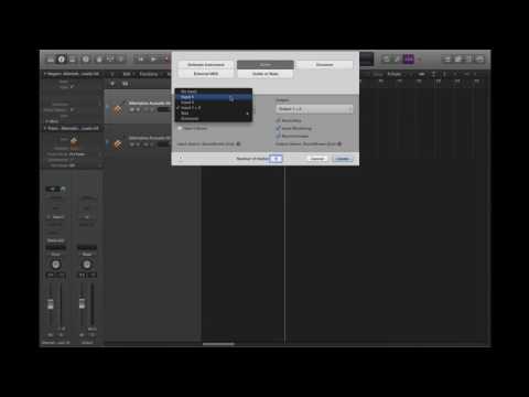 Stereo to Mono Tracks in Logic Pro