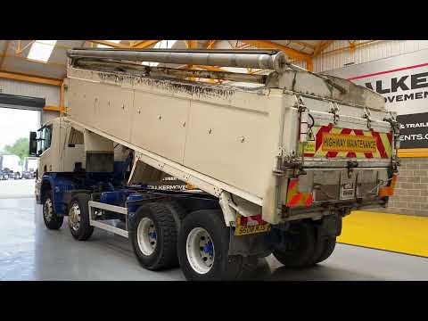 New In Stocklist For Sale: SCANIA P380 8X4 ALUMINIUM INSULATED TIPPER - 2008 - SS08 MJS