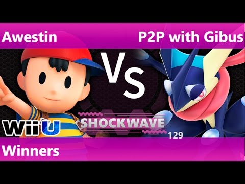 SW 129 - FX | Awestin (Ness) vs P2P with Gibus (Greninja) Winners - Smash 4