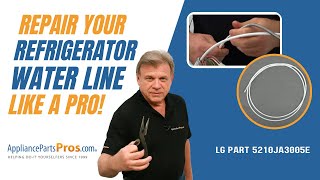 How To: LG/Kenmore Refrigerator Water Line 5210JA3005E
