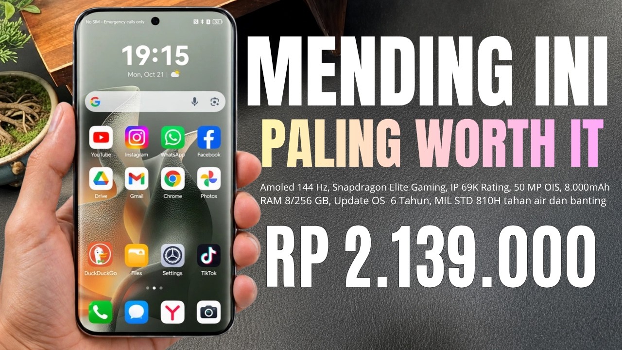 ASLI MENDING INI‼️RAM 8/256 GB, 8.000 MAH - HP 2 JUTAAN TERBAIK DAN TERBARU DI AKHIR TAHUN 2026