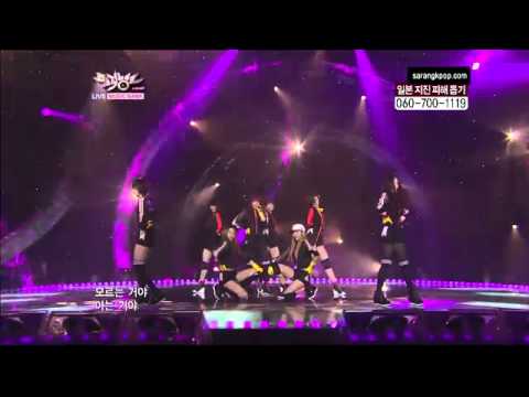 110318 Music Bank 5Dolls - It's You (REMIX feat. T-ARA)