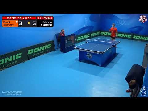 15:30 Valerii Tatarynov 3 - 2 Liubomyr Sheshurak West 3 WIN CUP 07.10.2022 | TABLE TENNIS WINCUP