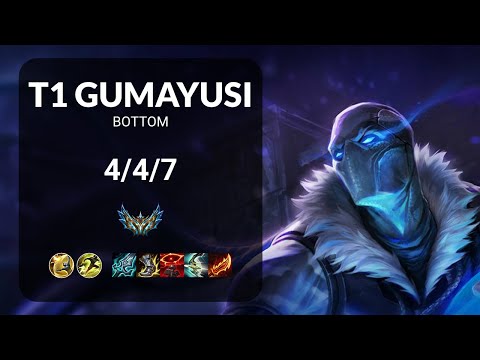 T1 Gumayusi Varus vs Draven BOTTOM - KR CHALLENGER Patch 15.5