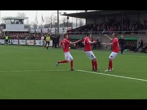 Genemuiden - Harkemase Boys (2 april 2016, Hoofdklasse C)